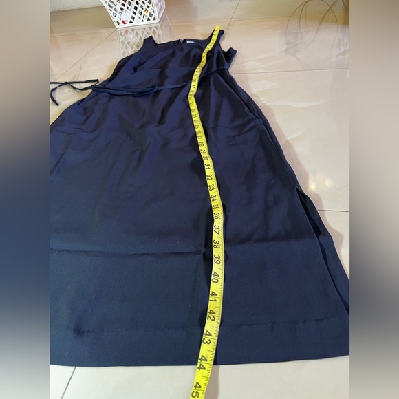 Ministry of Supply Black Swift Sheath Dress Size S Light Airy Remova Waist Tie - Picture 8 of 16